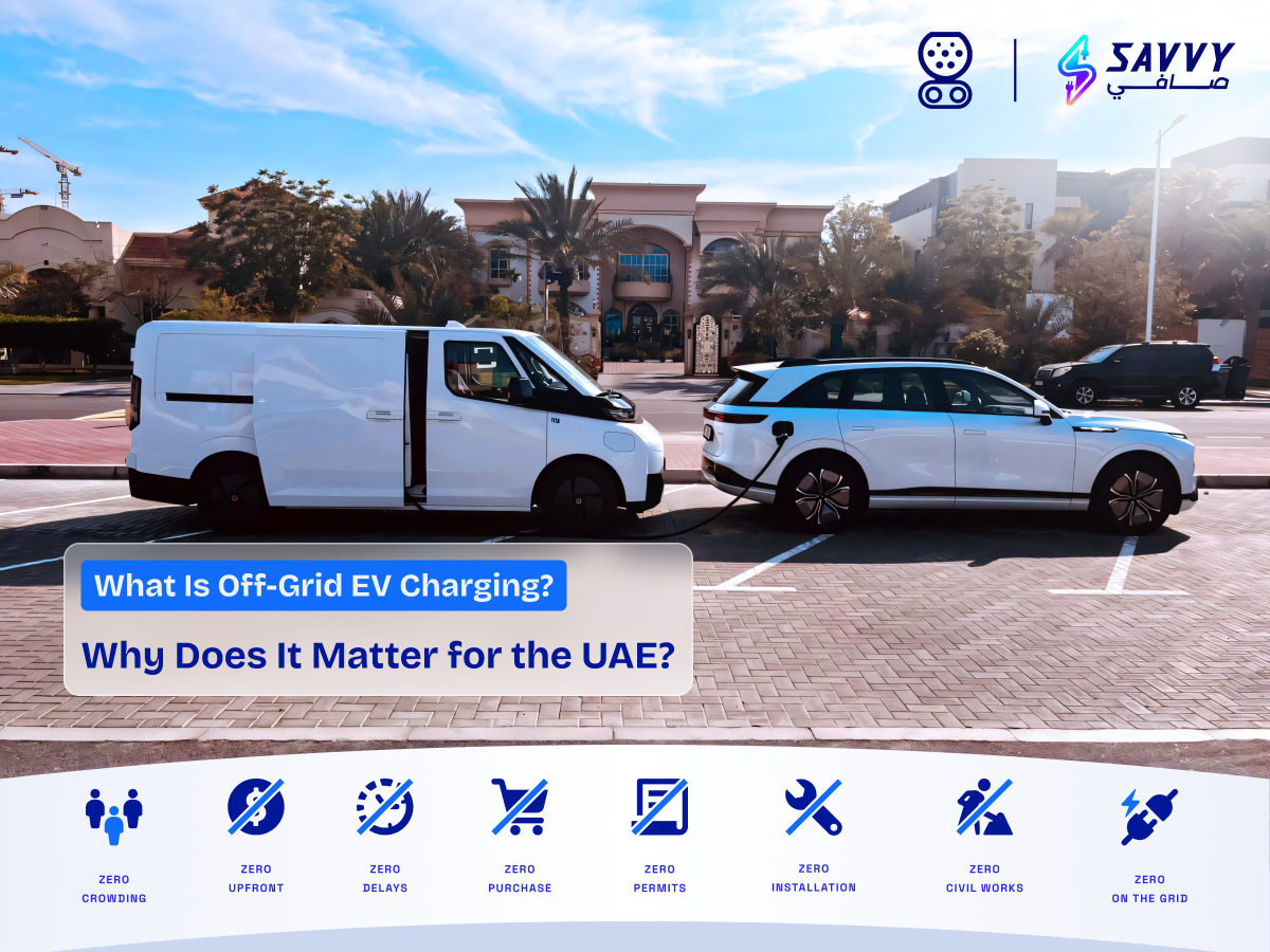 What Is Off-Grid EV Charging and Why Does It Matter for the UAE?